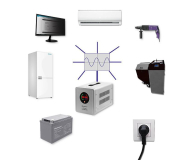Qoltec Pure Sine Wave UPS (500VA/350W) - 1089422 - zdjęcie 5